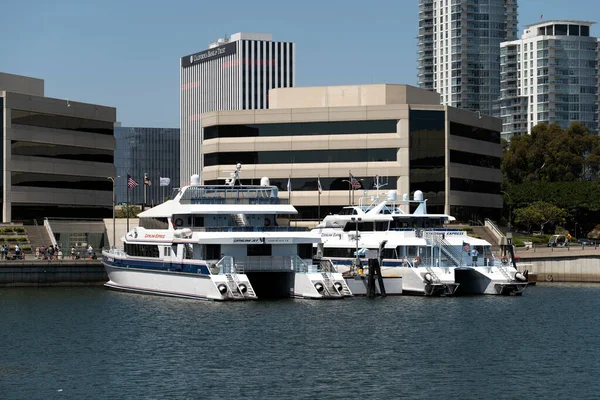 Long Beach Usa July 2020 Catalina Express Catalina Island Docked — Stock Photo, Image