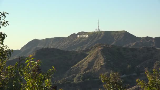 Los Ángeles Usa Febrero 2020 Los Picos Las Montañas Acercan — Vídeo de stock