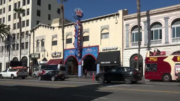 Holywood Usa Hazi Ran 2020 Hollywood Şöhret Yolu Üzerindeki Meşhur — Stok video