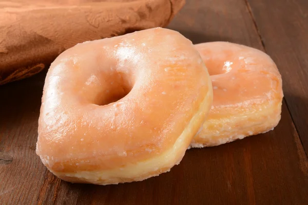 Glazed donuts — Stock Photo, Image