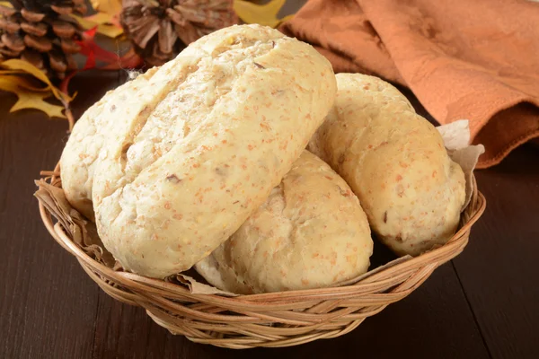 Multigrain dinner tolls — Stock Photo, Image