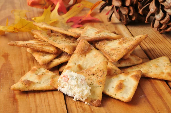 Pita bread chips — Stock Photo, Image