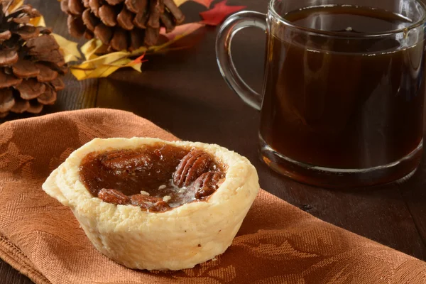 Mini pasteles de pacana — Foto de Stock