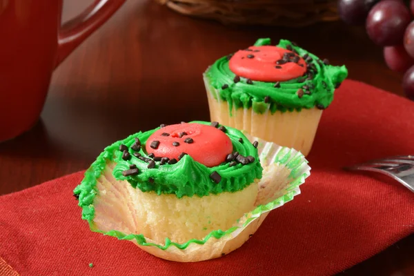 Watermelon cupcake — Stock Photo, Image