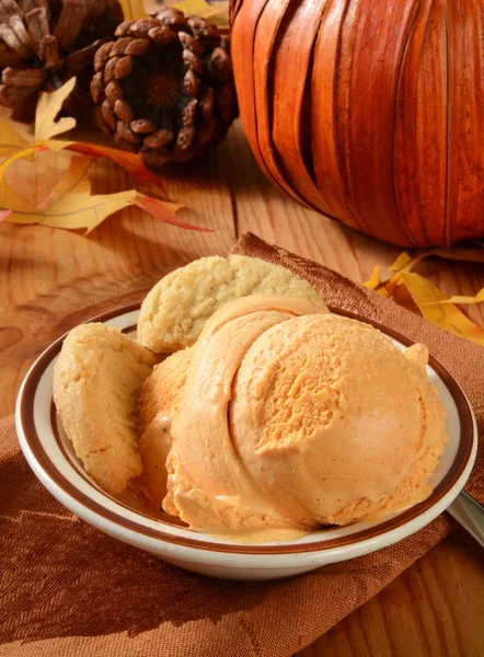 Helado de calabaza — Foto de Stock