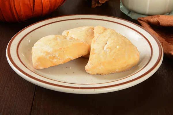 Pumpkin scones — Stock Photo, Image