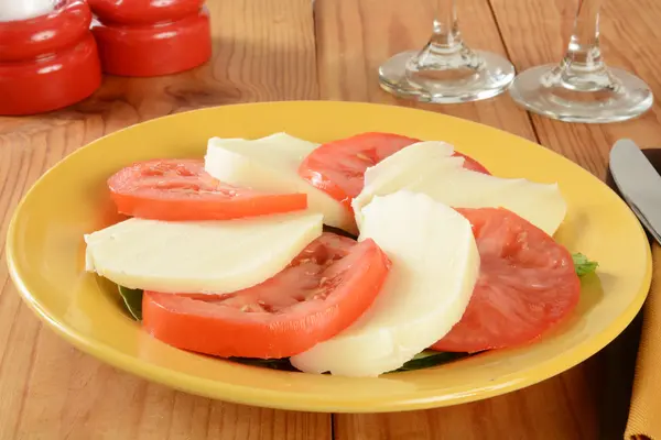 Caprese salatası — Stok fotoğraf