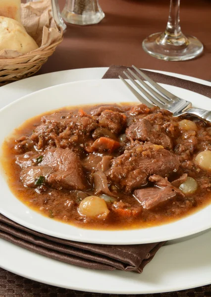 Rindfleisch Burgunder — Stockfoto