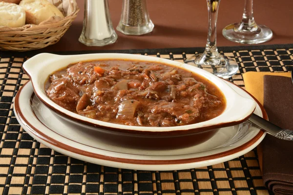 Boeuf Bourguignon — Stok fotoğraf