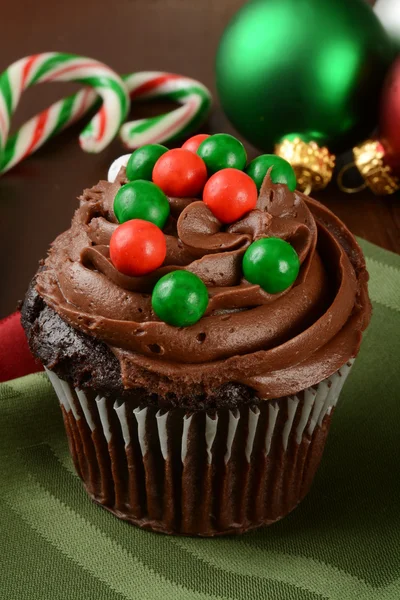 Holiday cupcake — Stock Photo, Image