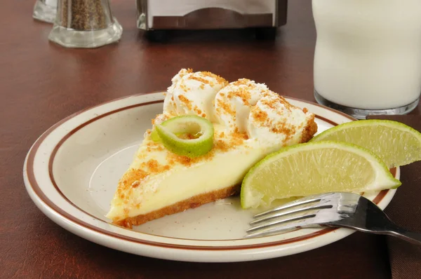 Key lime pie — Stock Photo, Image