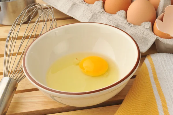 Natural raw egg — Stock Fotó