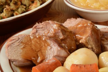 kavrulmuş pork loin