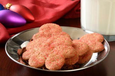 Gingerbread çerezleri Noel tablo