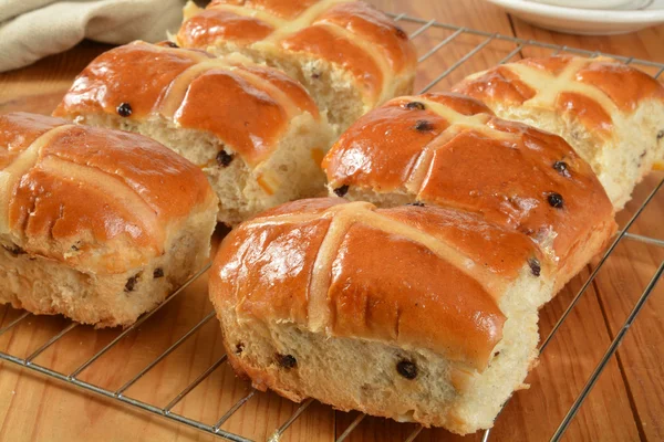 Hot cross buns — Stock Photo, Image