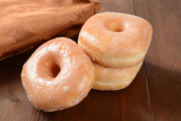 Glazed donuts — Stock Photo, Image