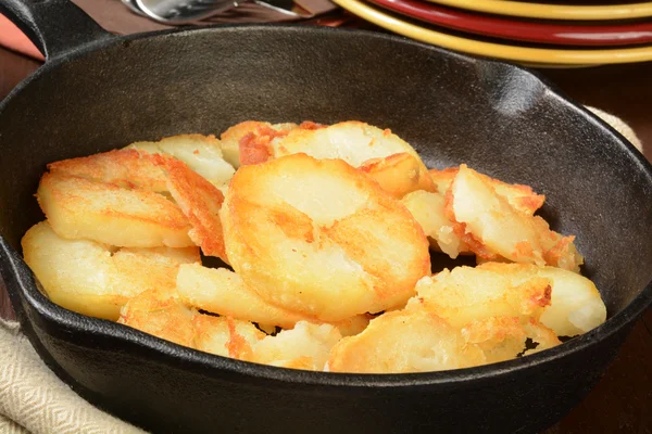 Home fried potatoes — Stock Photo, Image