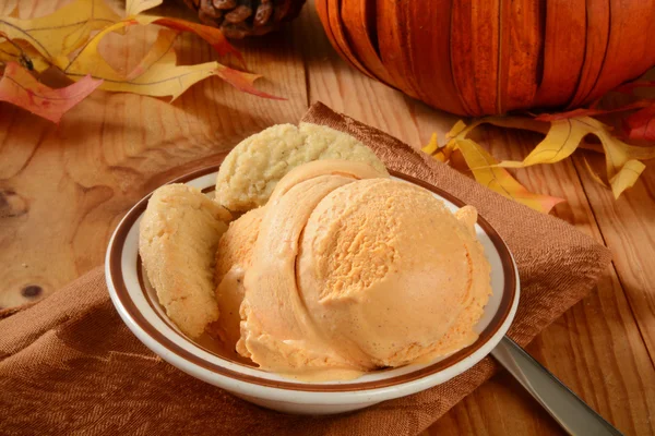 Helado de calabaza — Foto de Stock