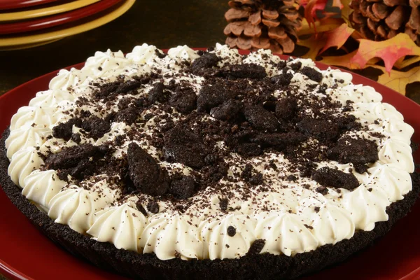 Cookies and cream pie — Stock Photo, Image