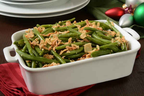 Casserole de haricots verts — Photo