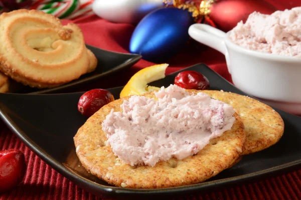 Christmas appetizers — Stock Photo, Image