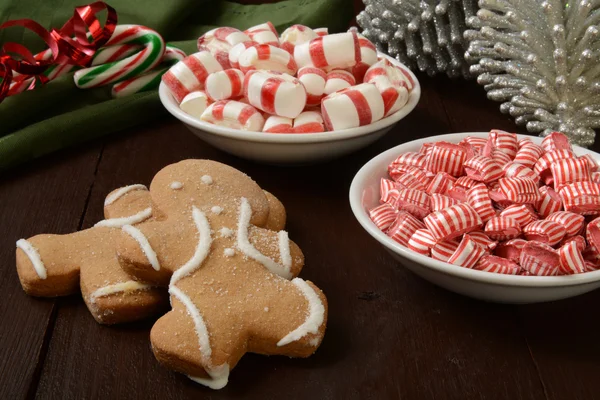 Sweet Christmas snacks — Stock Photo, Image