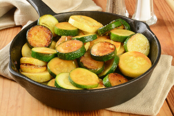 Stir fried squash