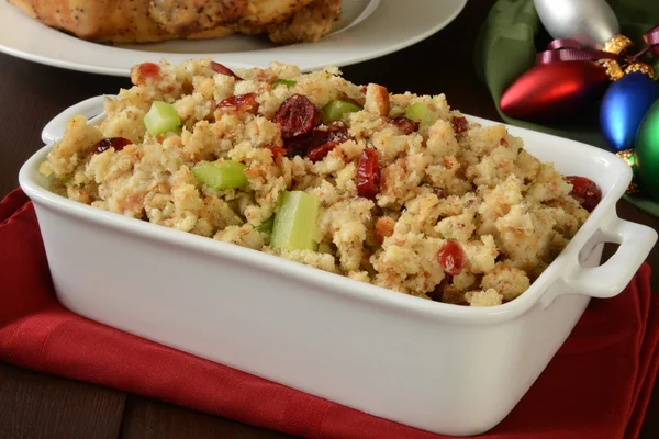 Holiday stuffing with cranberry — Stok Foto