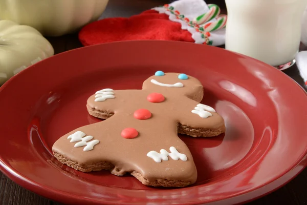 Gingerbread man cookie — Stock Photo, Image