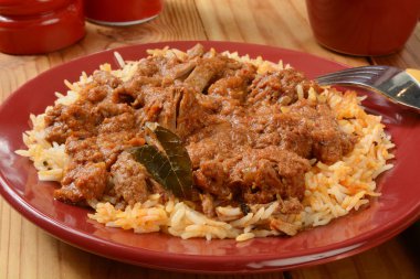 Pilavlı kuzu vindaloo