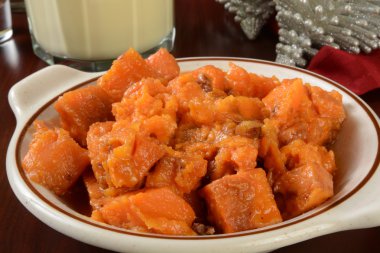 Sweet potato casserole clipart