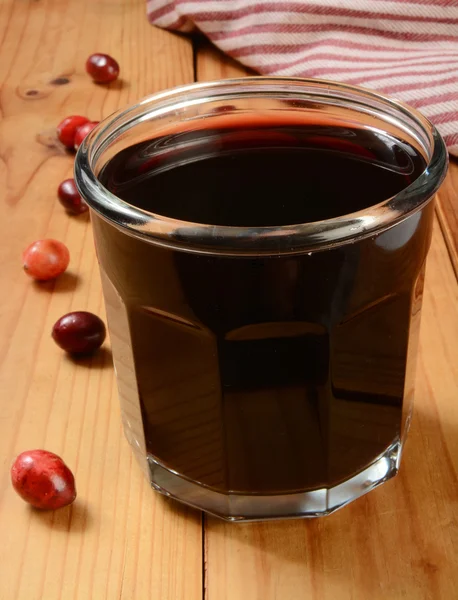 Fresh cranberry juice — Stock Photo, Image