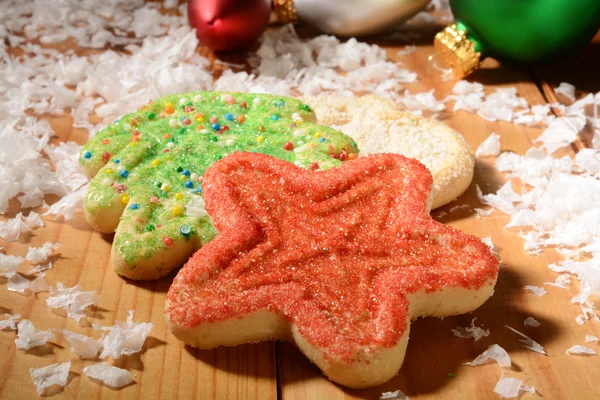 Christmas sugar cookies — Stock Photo, Image