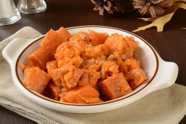 Zoete aardappel casserole — Stockfoto