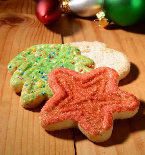 Christmas sugar cookies — Stock Photo, Image