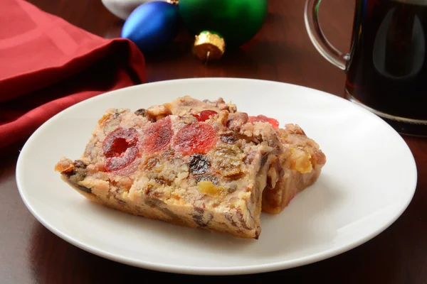 Holiday fruit and nut cake — Stock Photo, Image