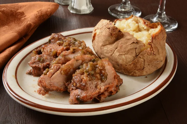 Pork  shoulder roast — Stock Photo, Image