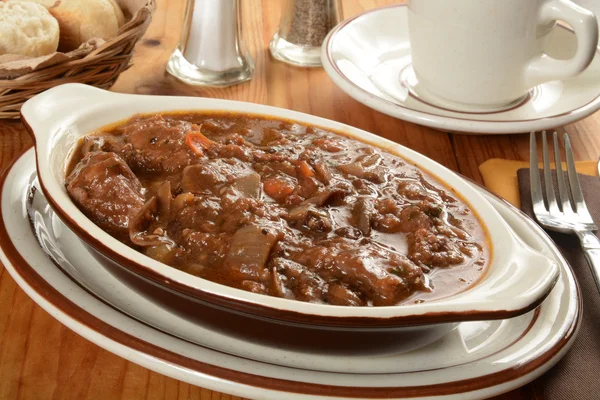 Gourmet Boeuf Bourguignon — Stock Photo, Image