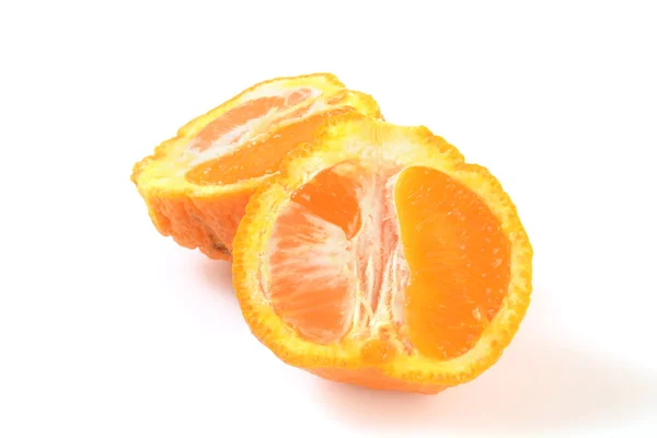 Нарезанный сумо-апельсин — стоковое фото