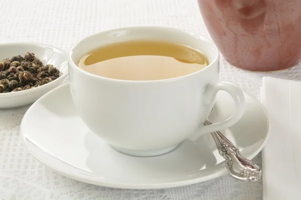 Cup of green tea — Stock Photo, Image