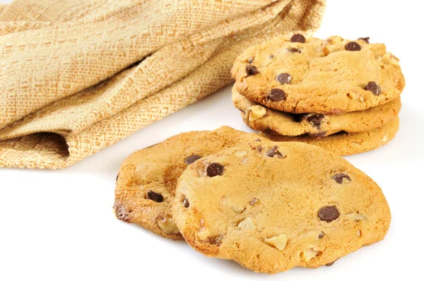 Biscuits aux pépites de chocolat et de caramel — Photo