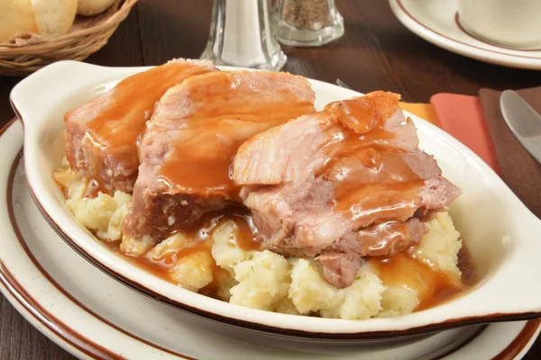 Roasted pork belly — Stock Photo, Image