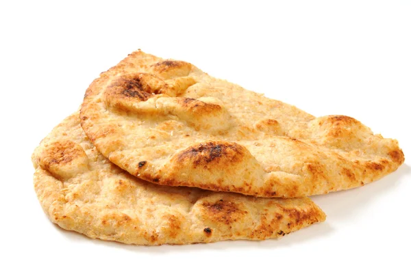 Wedges of Naan bread — Stock Photo, Image