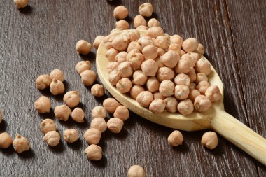 Kaşık garbanszo fasulye