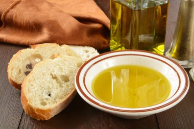 baget ve zeytin yağı