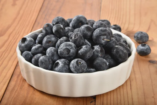 Fresh organic blueberries — Stock Photo, Image