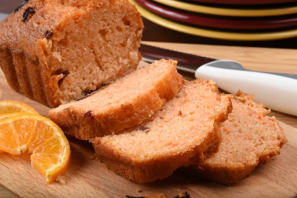 Pane affettato all'arancia — Foto Stock