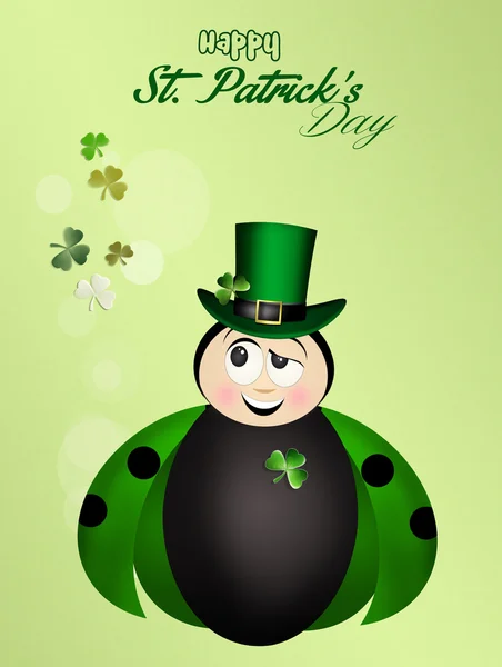 St.patrick 's day postcard — Stockfoto