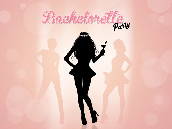 Illustration of Evening bachelorette — Stock Photo, Image