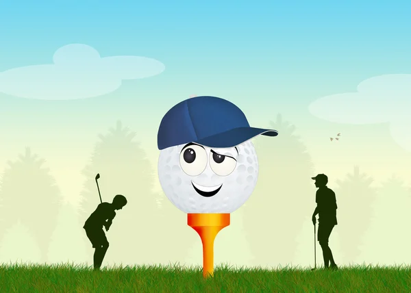 Speel golf — Stockfoto